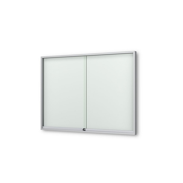 schaukasten innen mit schiebetüren, abschließbar, brandschutz, a1, b1 schaukasten innen